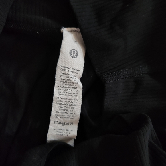 Lululemon Align High Rise Cropped Ribbed Leggings - Picture 10 of 10